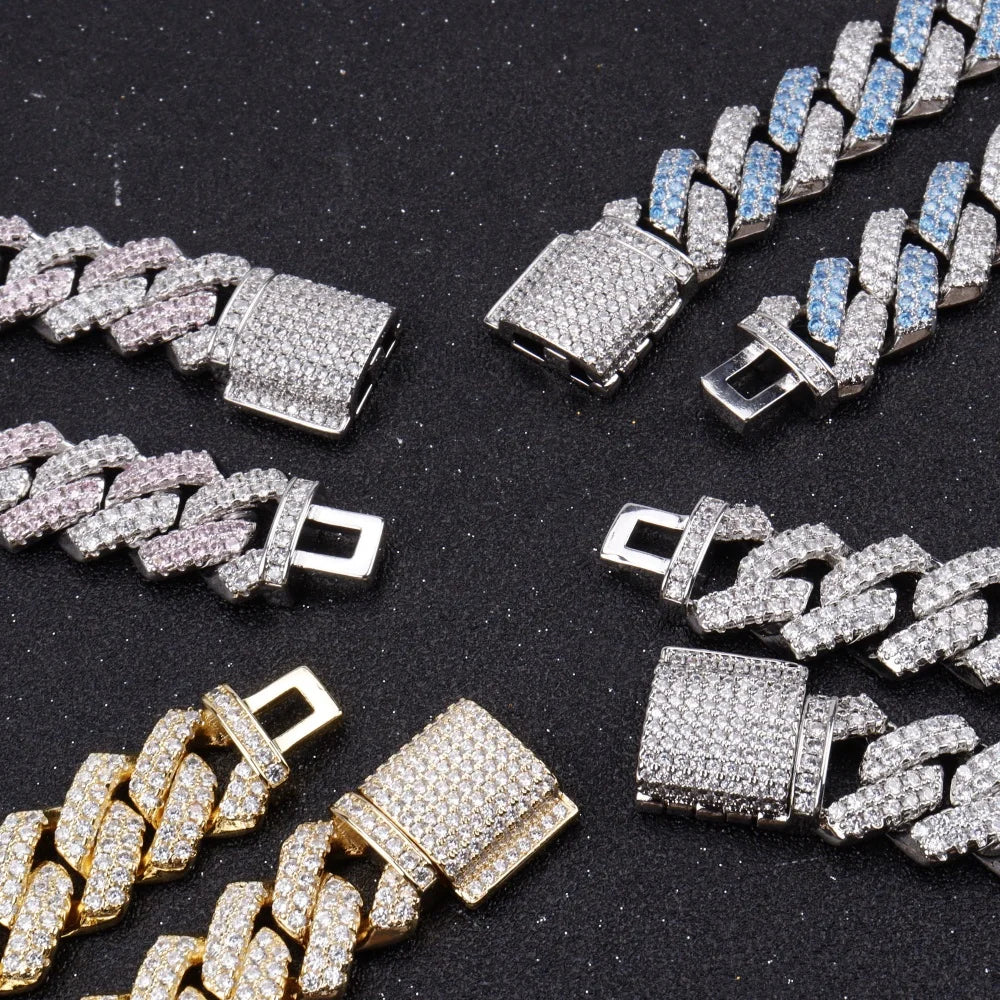 Iced Out Fashion 13MM Miami Cuban Link Chain