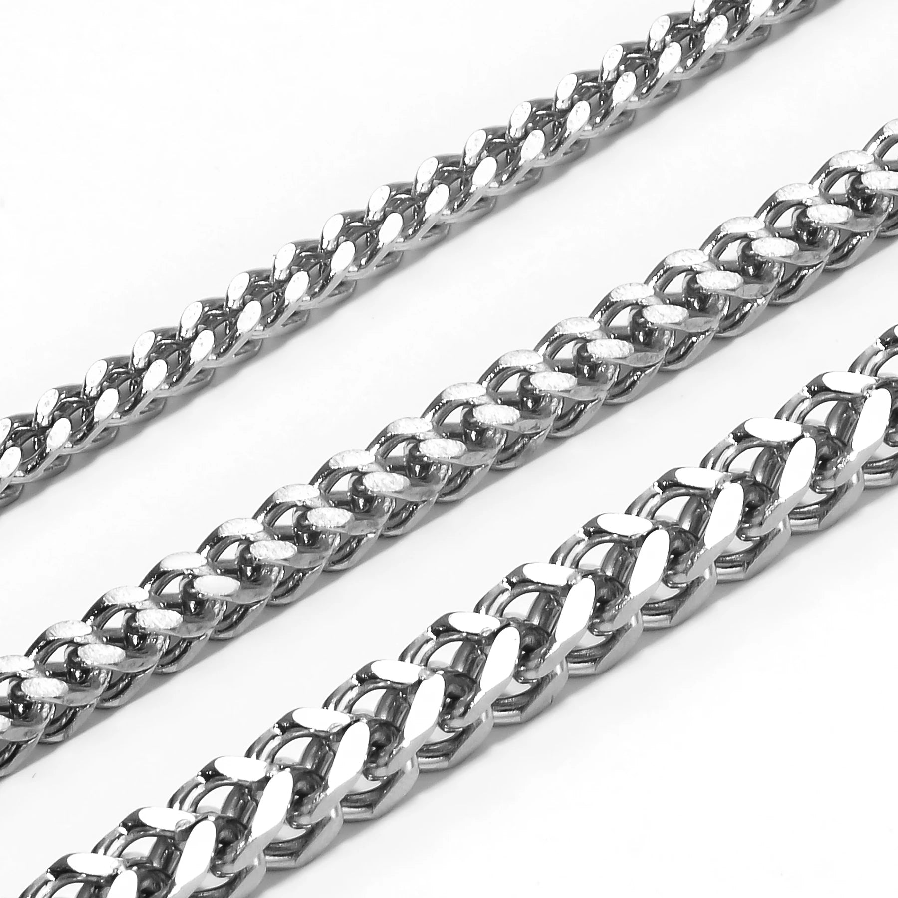 Stainless Steel Franco Fox tail Chain