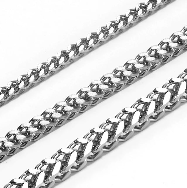 Stainless Steel Franco Fox tail Chain