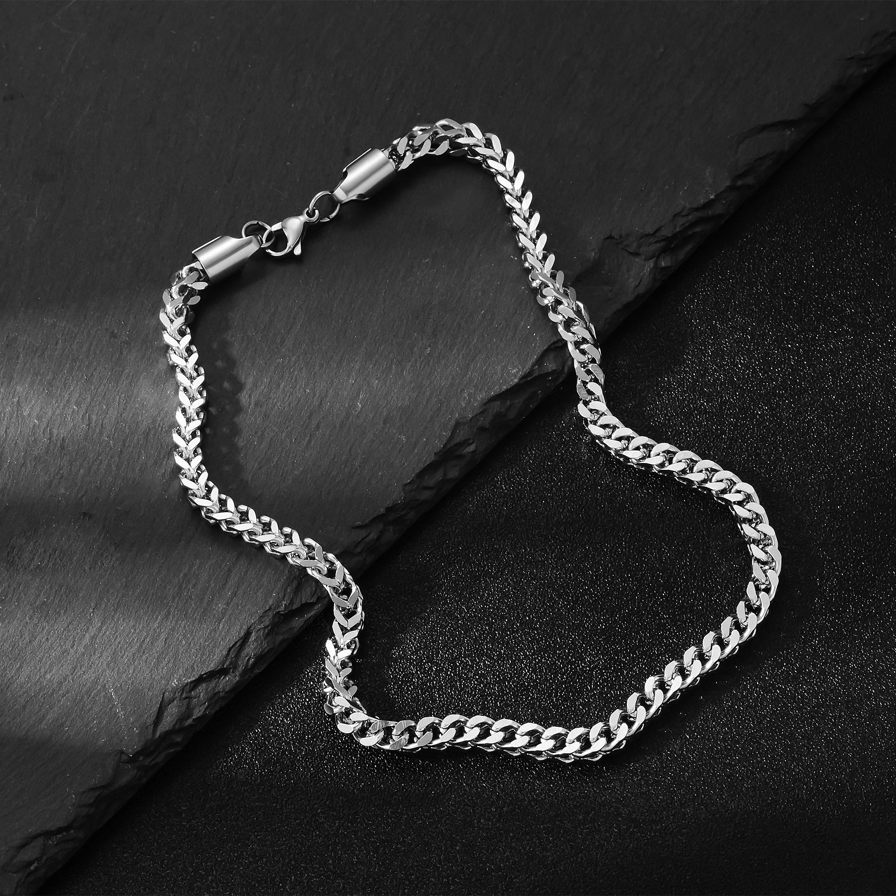 Stainless Steel Franco Fox tail Chain
